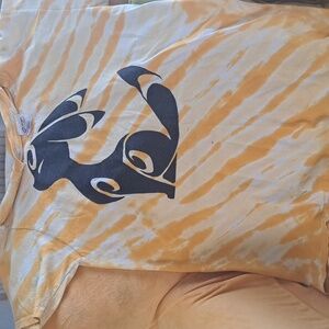 Pokemon Tye Dye Tee Shirt Short Sleeve By Port and Company Medium